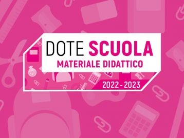 ISTRUZIONE - DOTE SCUOLA 2022/2023