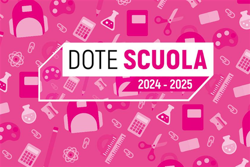 DOTE SCUOLA A.S. 2024-2025