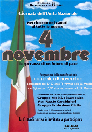 4 Novembre - Nel ricordo dei caduti di tutte le guerre