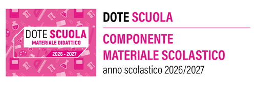 ContributoÂ Dote Scuola Materiale Didattico 2026-2027: istruzioni per l'utilizzo del contributo