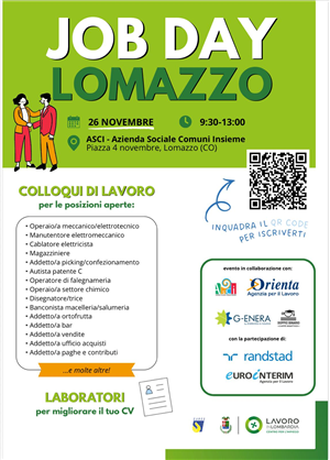 JOB DAY LOMAZZO - 26.11.2025