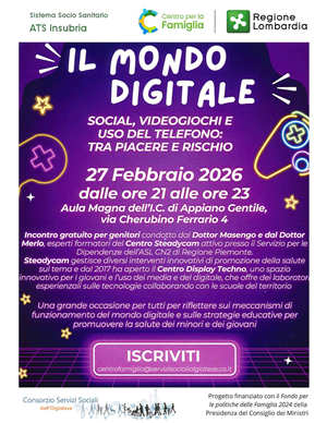 IL MONDO DIGITALE - Incontro 27 febbraio 2026
