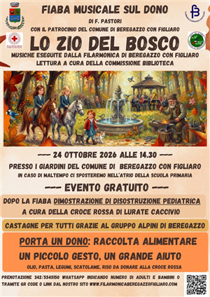 Fiaba musicale sul dono "LO ZIO DEL BOSCO"